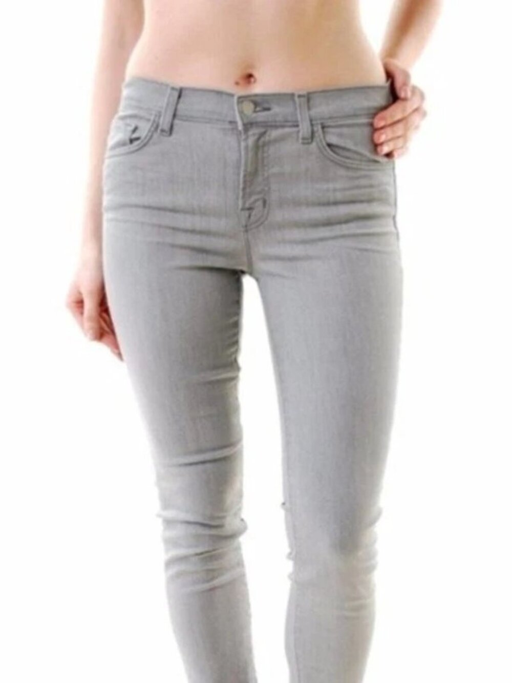 J Brand Gray Starr Skinny Leg Jeans Size 28